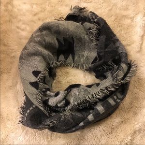 Anthropologie tribal print scarf